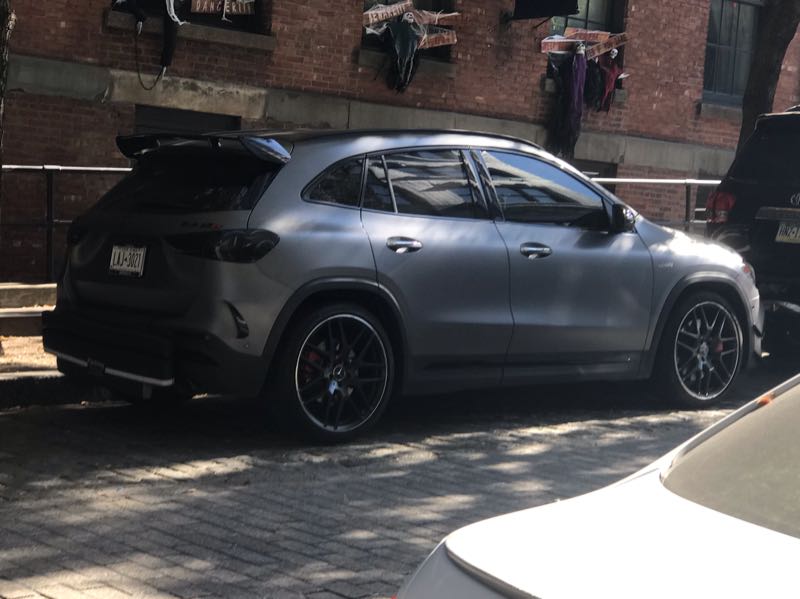 Mercedes-Benz GLA 45 AMG spotted in New York City