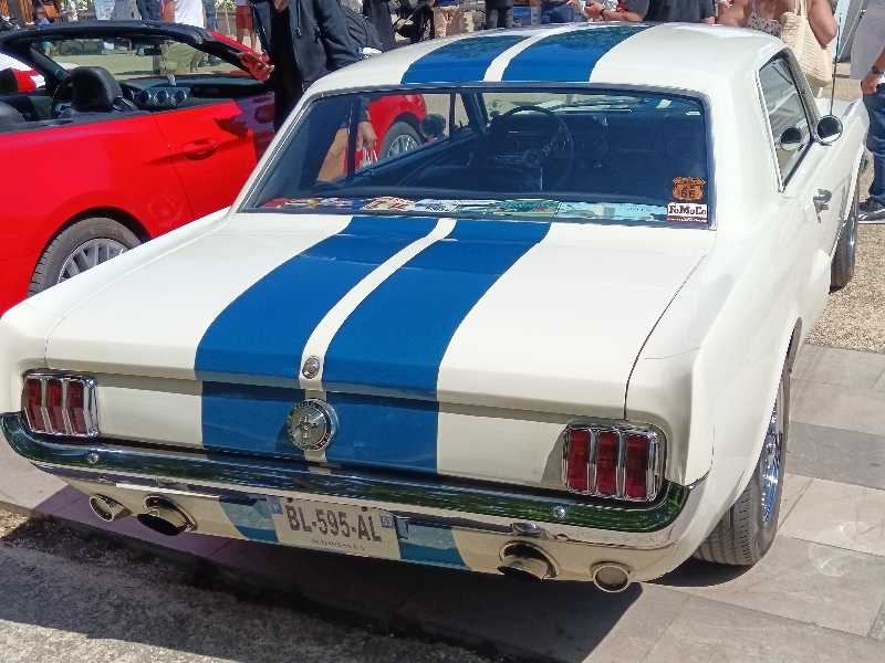 Ford Mustang (1967) spotted in Niort, France