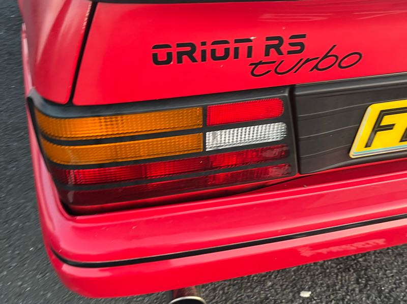 Ford Orion RS Turbo spotted in Milford Haven