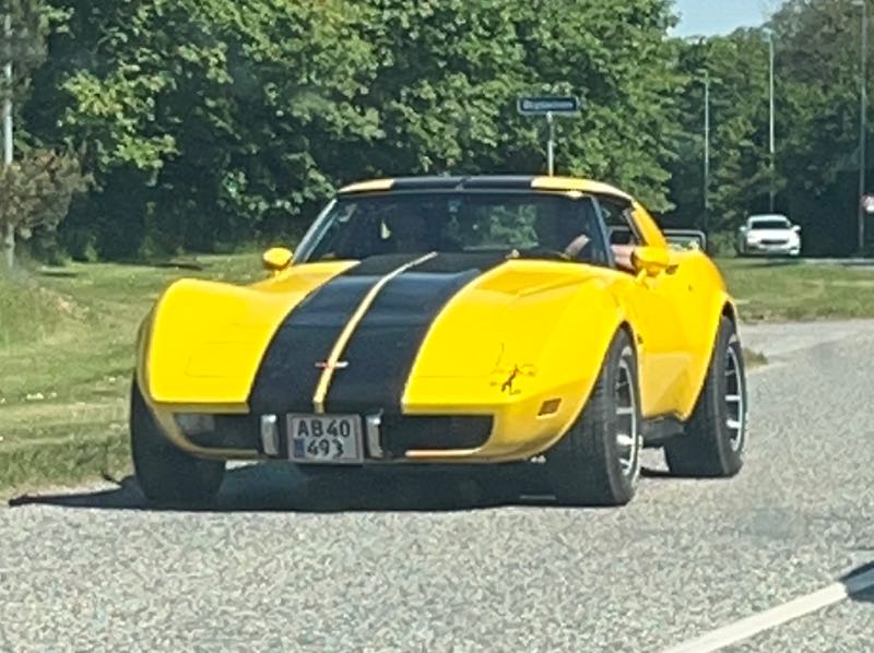 Chevrolet Corvette spotted in Aalborg