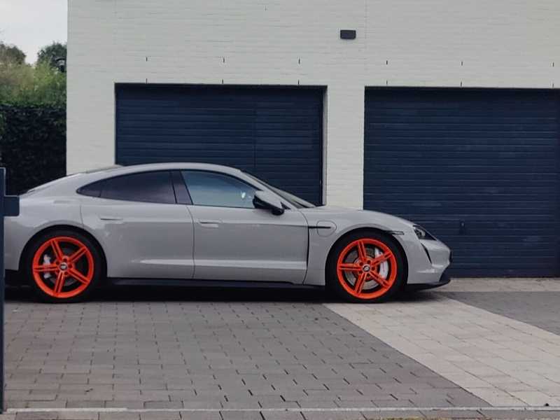 Porsche Taycan (2020) spotted in Rotterdam, The Netherlands