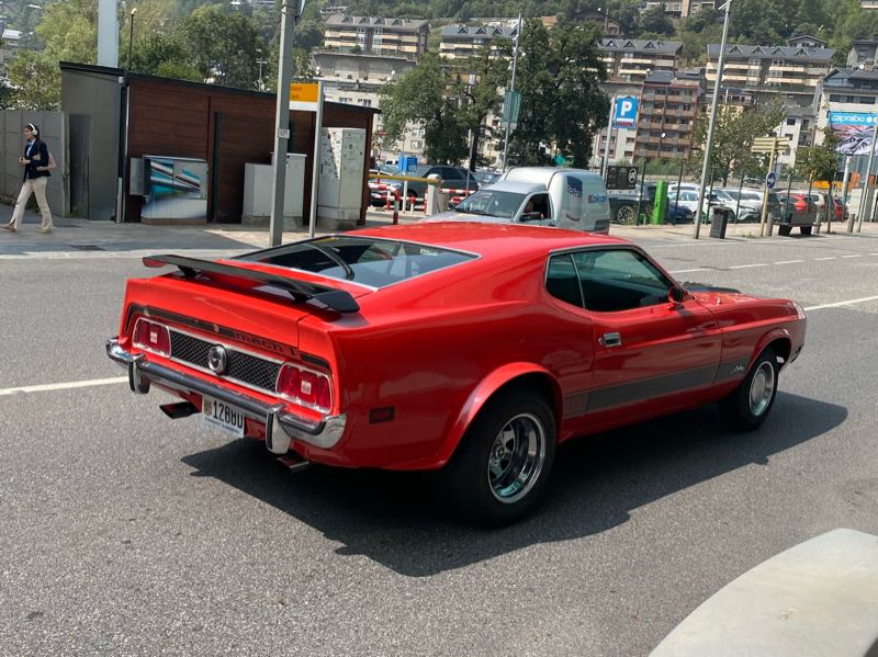 Ford Mustang spotted in les Escaldes