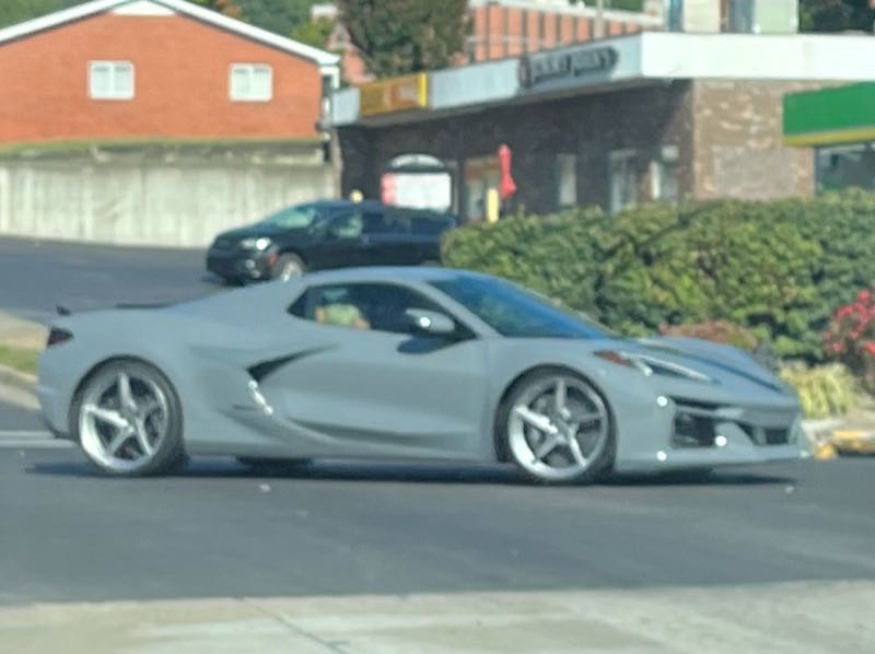 Chevrolet Corvette (2023) spotted in Morehead, United States