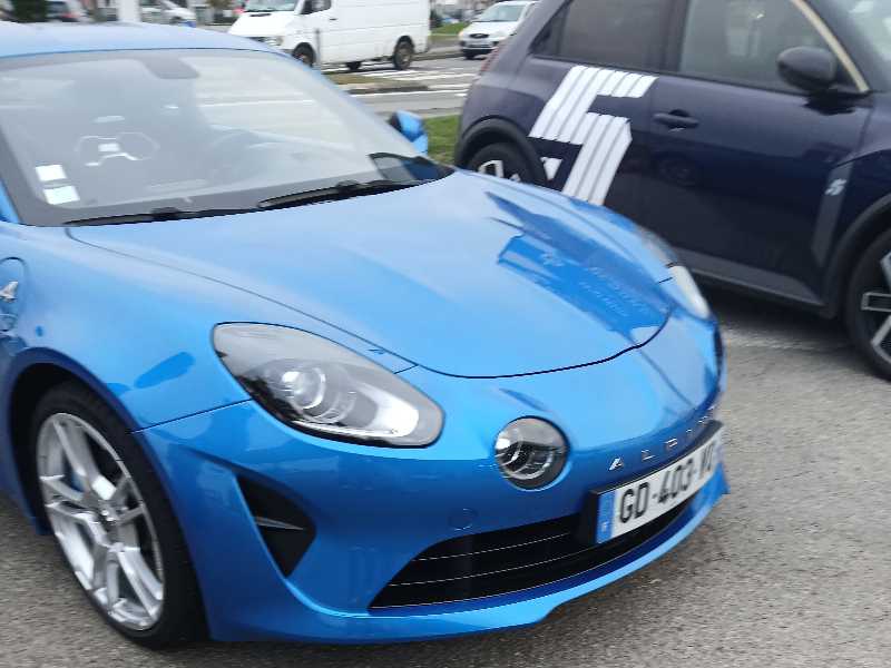 Alpine A110 (2020) spotted in Saint-Nazaire, France