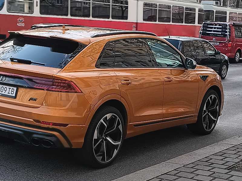 Audi SQ8 spotted in Vienna