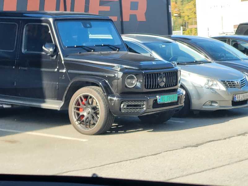 Mercedes-Benz G-Class spotted in Stavanger