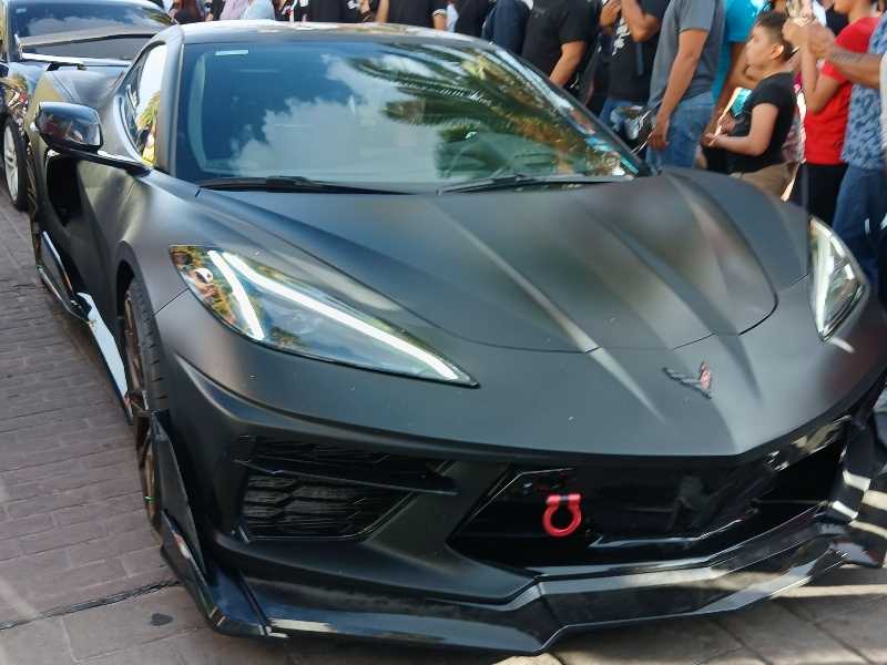 Chevrolet Corvette spotted in Victoria de Durango