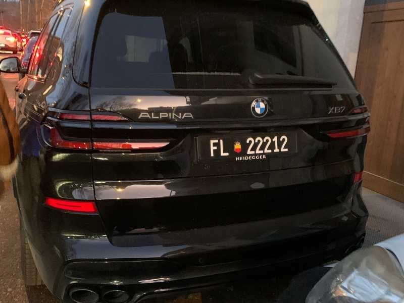 BMW Alpina XB7 spotted in Passy