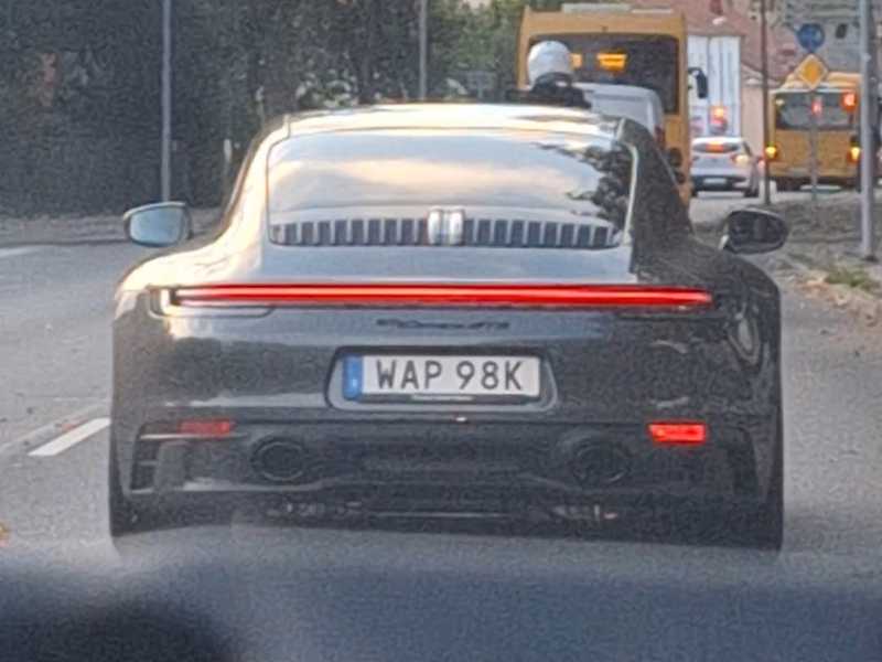 Porsche 911 Turbo spotted in Ystad