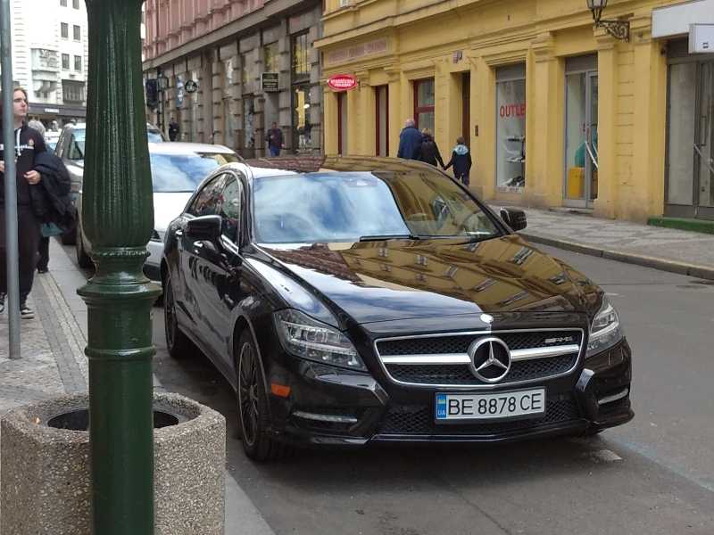 Mercedes-Benz CLS63 AMG spotted in Prague