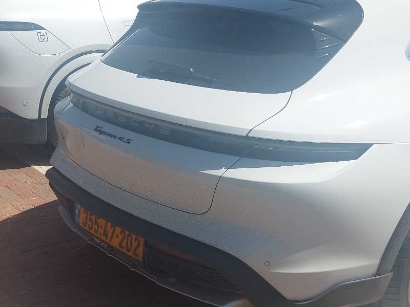 Porsche Taycan S spotted in H̱olon