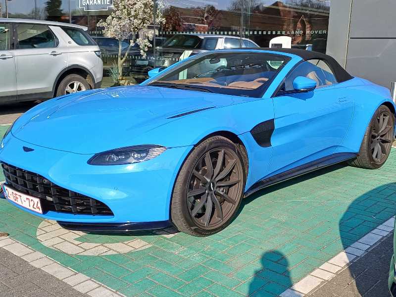 Aston Martin Vantage Roadster spotted in Antwerp
