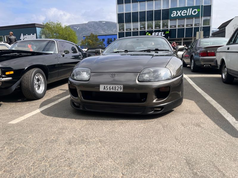 Toyota Supra spotted in Sortland