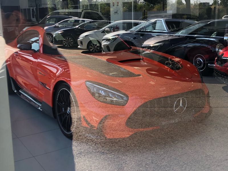 Mercedes-Benz AMG GT spotted in Avignon