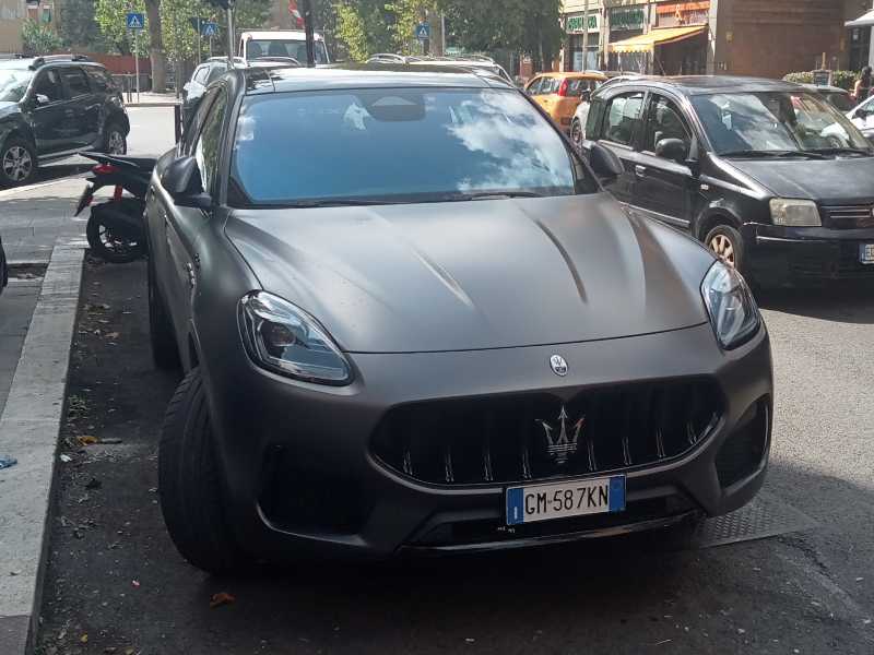 Maserati Alfieri spotted in Rome