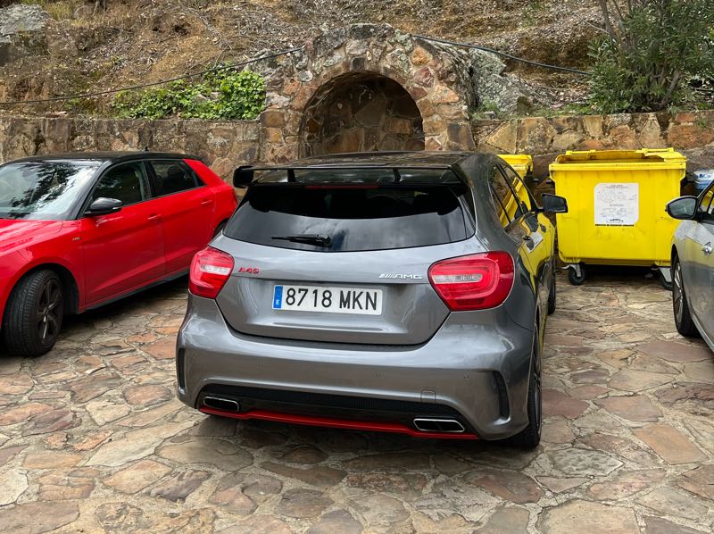 Mercedes-Benz A 45 AMG spotted in Badajoz