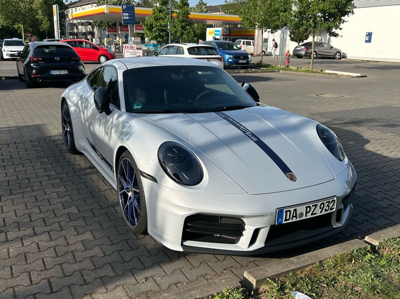 Porsche 911 spotted in Darmstadt