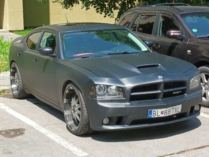 Dodge Charger SRT spotted in Prievidza