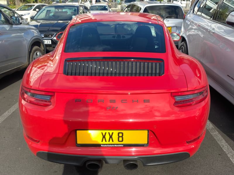 Porsche 911 spotted in Port Louis