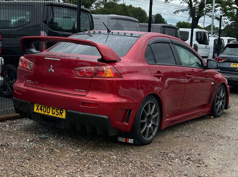 Mitsubishi Lancer Evolution X (2008) spotted in Carlisle, United Kingdom