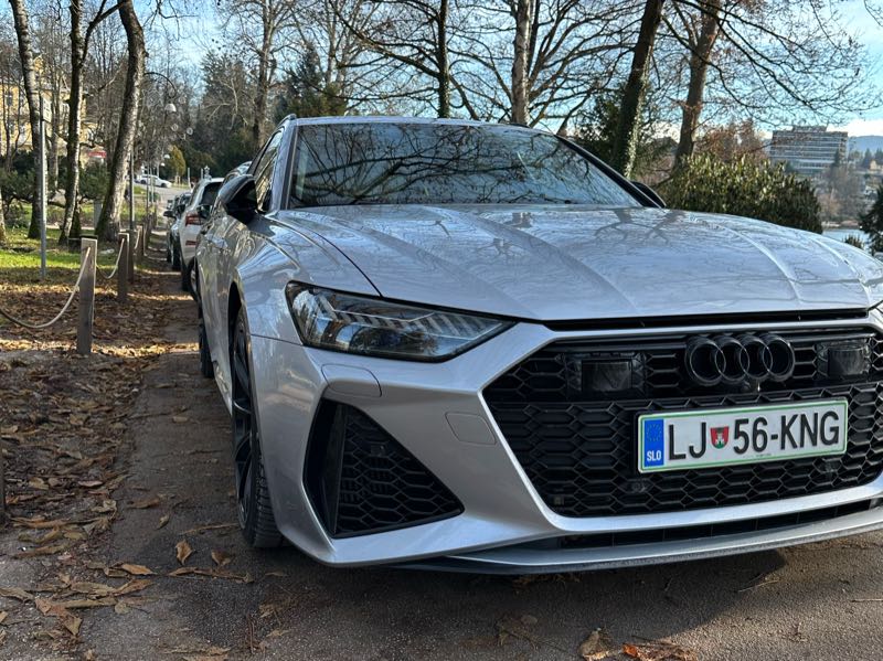 Audi RS7 spotted in Jesenice