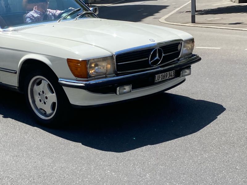 Mercedes-Benz 450 SLC spotted in Luzern