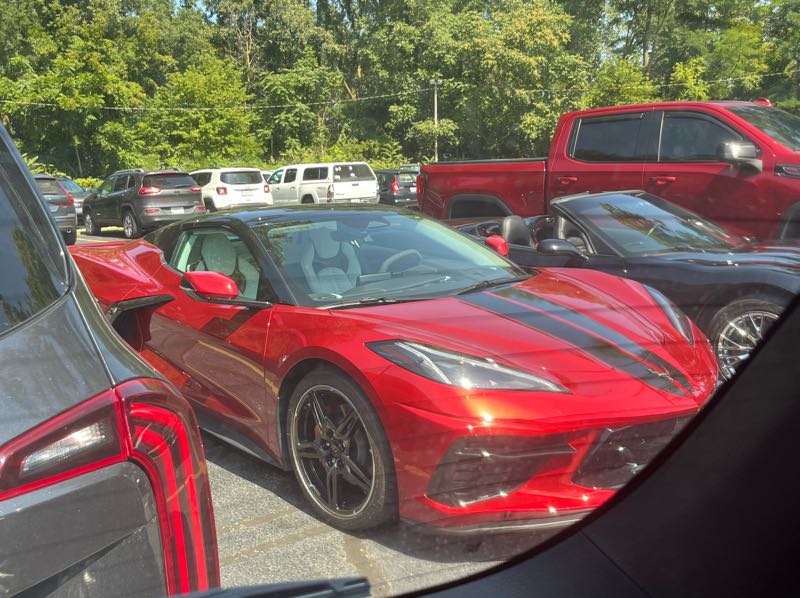 Chevrolet Corvette spotted in New Buffalo