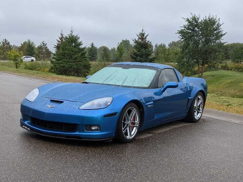 Chevrolet Corvette ZR1 (2009) spotted in Plymouth, United States