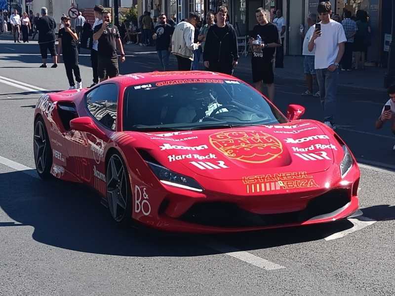 Ferrari F8 Tributo spotted in Craiova