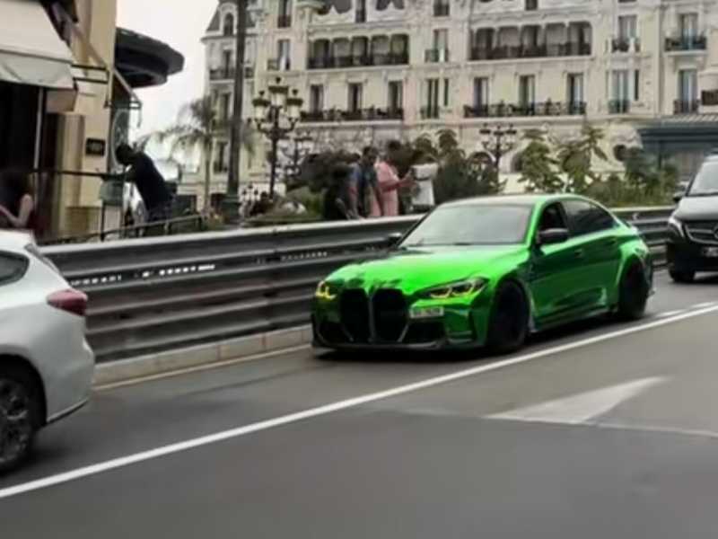 BMW M3 (2021) spotted in San Salvador, El Salvador