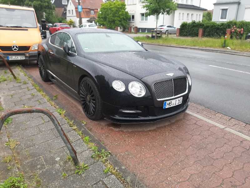 Bentley Continental GT (2013) spotted in Bremen, Germany