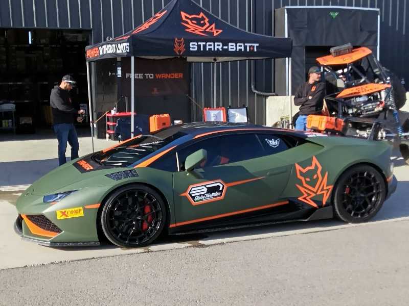 Lamborghini Huracán spotted in Lewistown