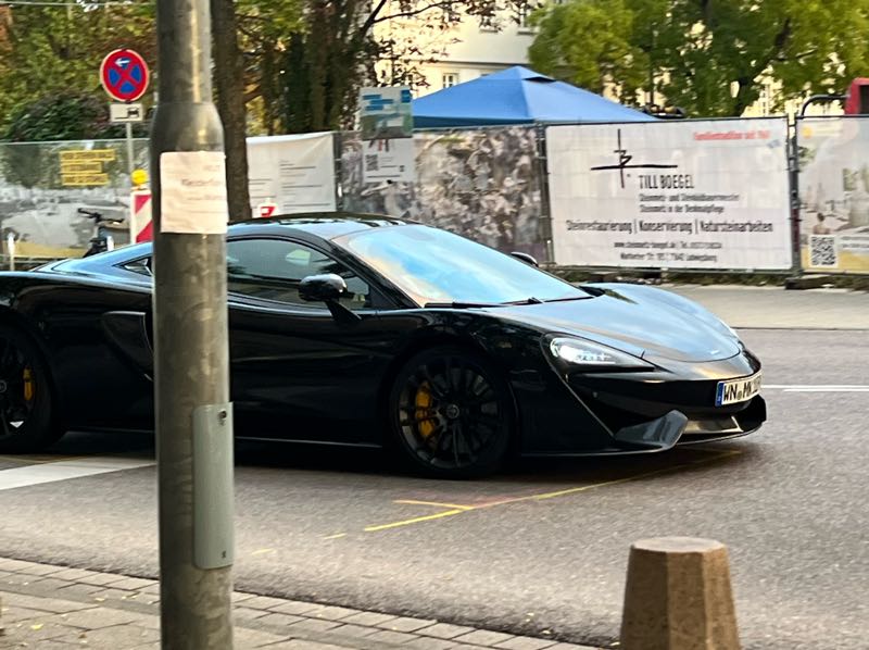 McLaren 570S spotted in Ludwigsburg