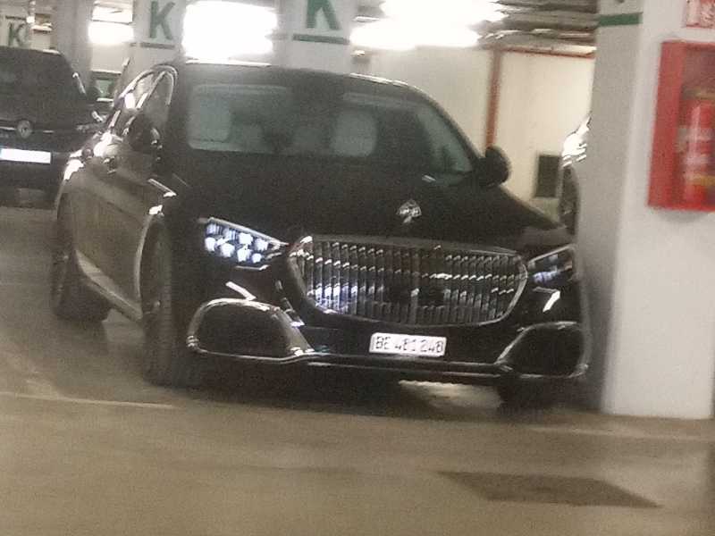 Maybach S-Class (2021) spotted in Tušilović, Croatia