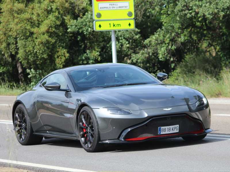 Aston Martin Vantage spotted in Mataró