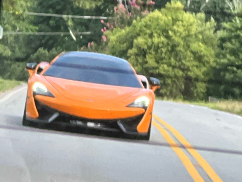 McLaren 540C spotted in Columbia