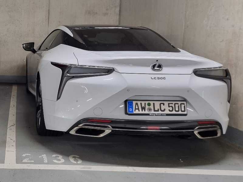Lexus LC 500 spotted in Nürburg
