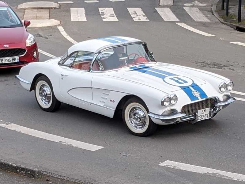Chevrolet Corvette spotted in Nantes