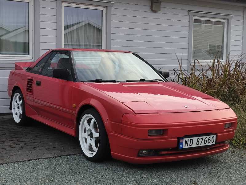 Toyota MR2 spotted in Brekstad