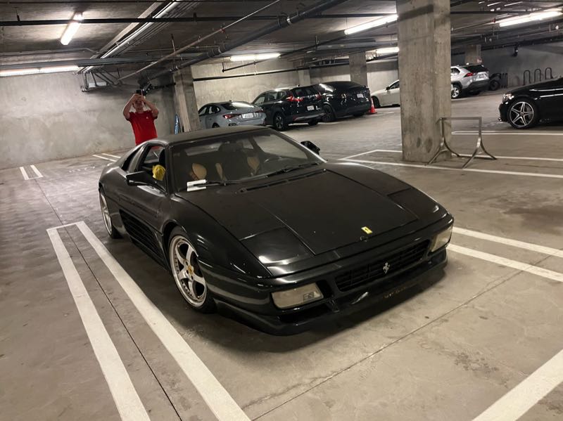 Ferrari 348 (1990) spotted in Glendale, United States