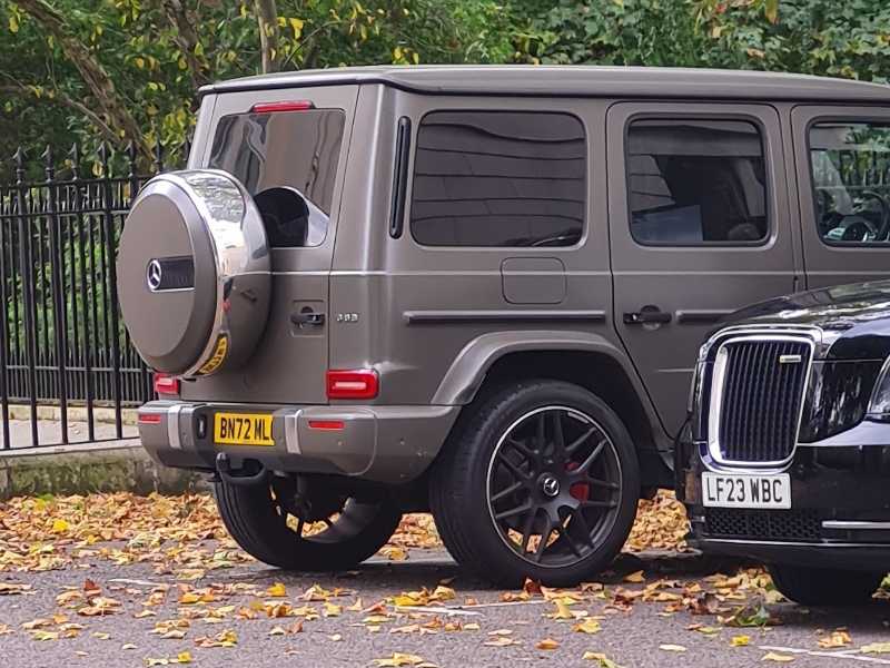 Mercedes-Benz G-Class (2022) spotted in London, United Kingdom