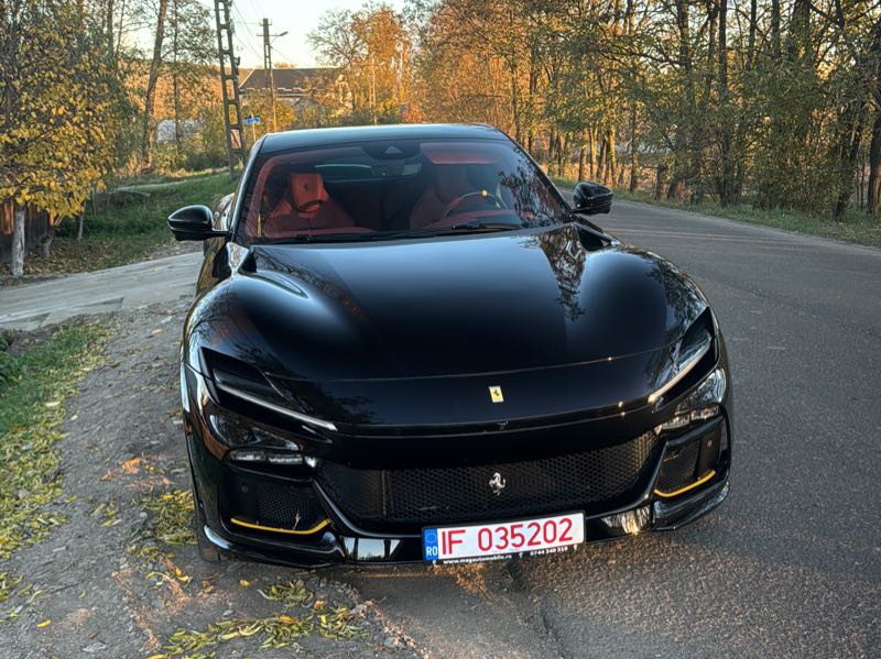 Ferrari Roma spotted in Suceava
