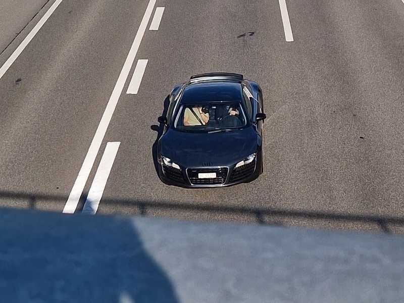 Audi R8 spotted in Zofingen