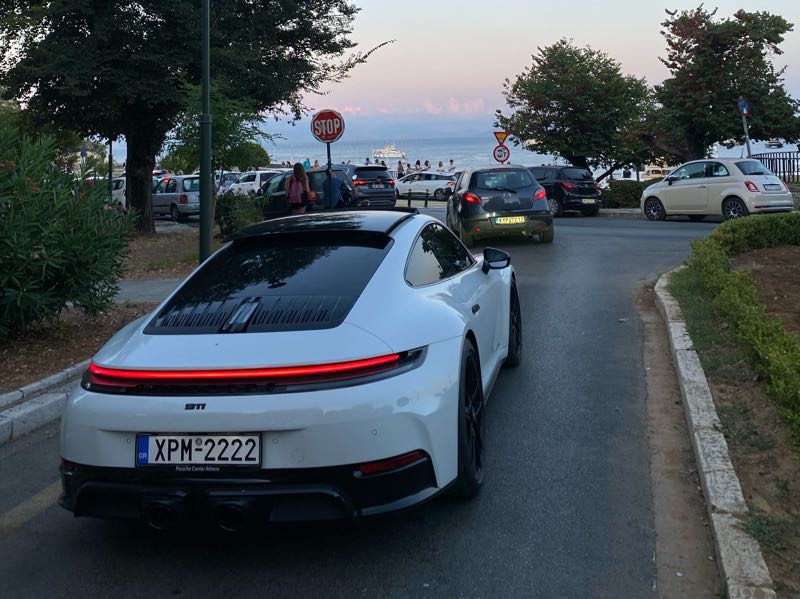 Porsche 911 spotted in Corfu