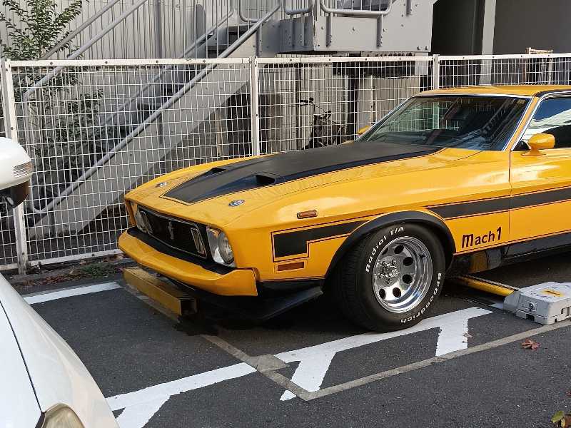 Ford Mustang Mach 1 spotted in Yokohama