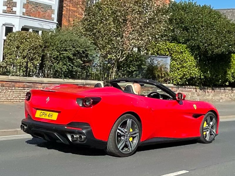 Ferrari Portofino spotted in Blackpool
