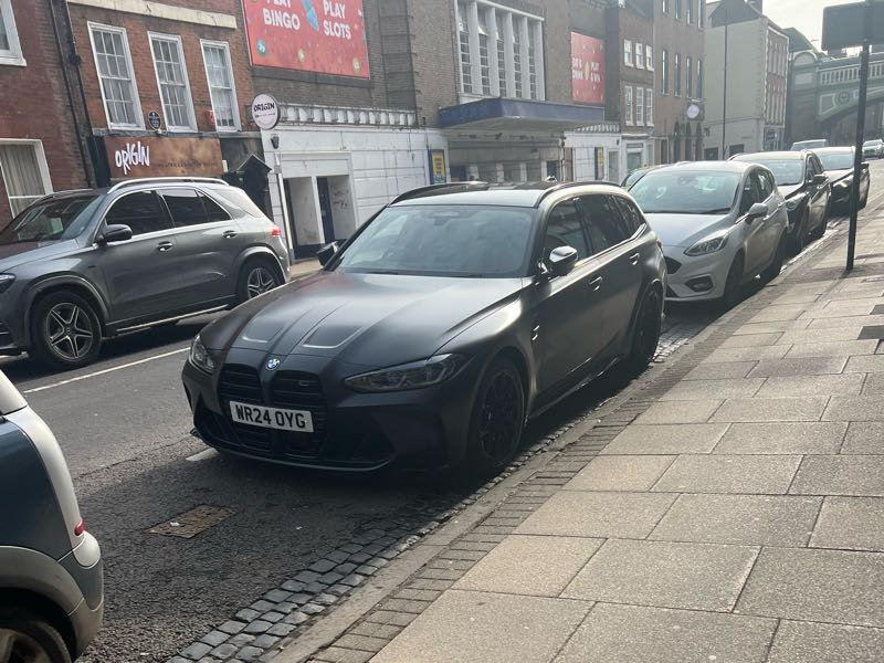 BMW M3 Touring spotted in Worcester