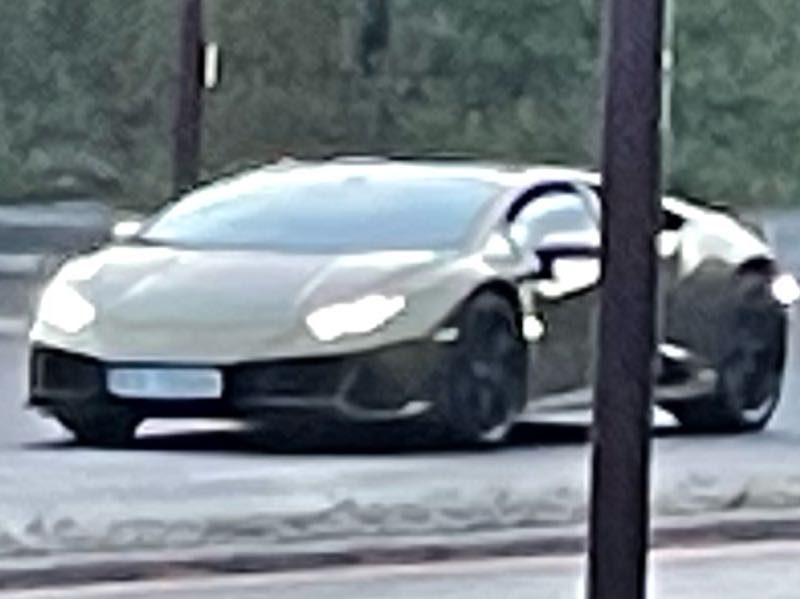 Lamborghini Huracán spotted in Lillehammer