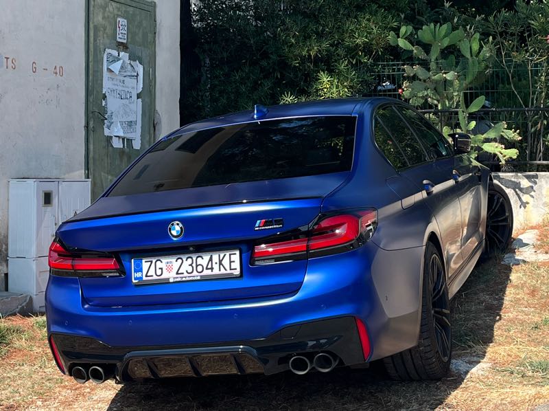 BMW M5 (2023) spotted in Zadar, Croatia