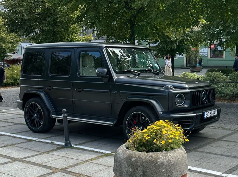 Mercedes-Benz G-Class spotted in Częstochowa
